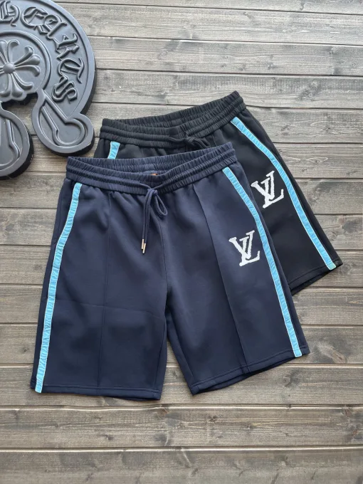 Premium Qualität Louis Vuitton Kurzarm Schwarz Casual Style