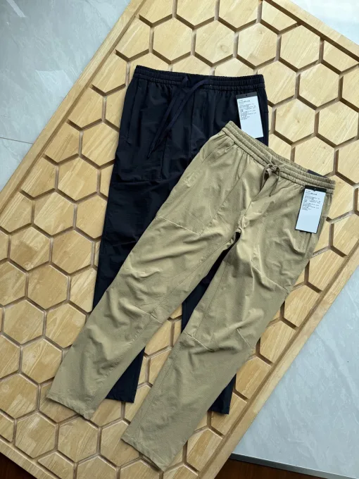 Luxuriöse Lululemon-Hose, schwarze, atmungsaktive Baumwolle-Kollektion