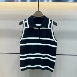 Bestseller Yves Saint Laurent Weste Schwarz Logo Luxus
