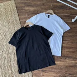 Premium Qualität Lululemon T-Shirt Schwarz Atmungsaktiv Luxus