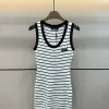 Premium Miu Miu Weste Weiß Strick Logo Luxus