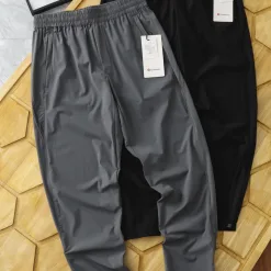 Premium Lululemon Jogginghose Schwarz Atmungsaktive Kollektion
