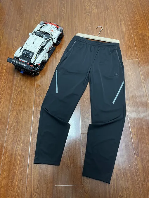 Luxus Descente Jogginghose Schwarz Patchwork Kollektion