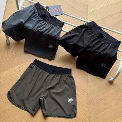 Luxus Mammut Shorts Schwarz Luxus