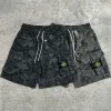 Stone Island Shorts in Premium-Qualität, Camouflage, Luxus