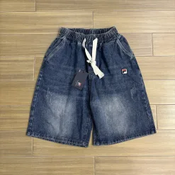 Hochwertige Fila Shorts Blue Denim Casual Style