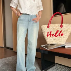 Bestseller Celine T-Shirt im Denim-Stil