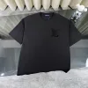 Premium Louis Vuitton Kurzarmhemd Schwarz Baumwolle Klassischer Stil