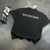 Balenciaga-Kurzarm-Strass-Stil in Premiumqualität