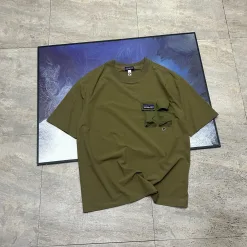 Premium Qualität Patagonia Kurzarm Schwarz Seide Casual Kollektion