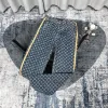 Luxus Louis Vuitton Jeans Baumwolle Jacquard Luxus