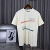 Premium Gucci Kurzarm-Kollektion mit rotem Baumwolldruck