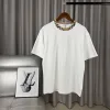 Luxus Burberry Kurzarm Weiß Baumwolle Solid Style