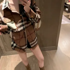Bestseller Burberry Hemd Gold Leder Stil