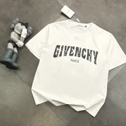 Bestseller Givenchy Kurzarm Schwarz Baumwolle Print Luxus