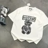 Hochwertige Moschino Kurzarm Schwarz Baumwolle Elegante Kollektion