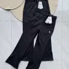 Premium Descente Hose Schwarz Nylon Casual Style