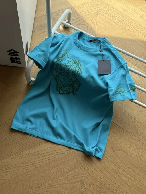 Bestseller der Louis Vuitton Kurzarm-Kollektion aus Baumwolle mit Logo