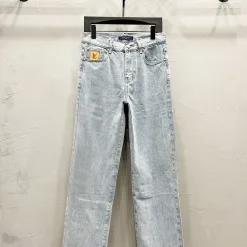 Bestseller Louis Vuitton Jacken Gold Denim Logo Kollektion