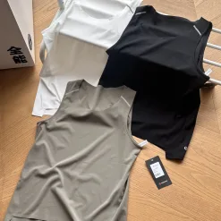 Premium Lululemon Weste Schwarz Solid Style