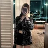Premium Chanel Hemd Schwarz Print Kollektion