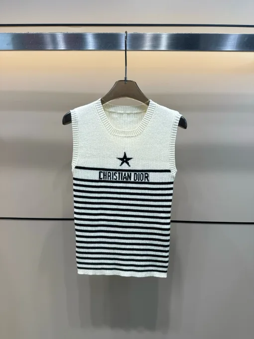 Hochwertige Dior Weste aus der Jacquard-Kollektion