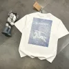 Premium Qualität Burberry Kurzarm Weiß Baumwolle Klassischer Stil