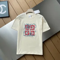 Hochwertige Givenchy Kurzarm Schwarz Baumwolle Atmungsaktiv Kollektion