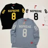 Bestseller Supreme Langarm Schwarz Jersey Luxus