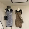 Hochwertige Fendi Weste Grau Strick Monogramm Luxus