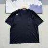 Luxus Descente Kurzarm Schwarz Seide Atmungsaktiv Stil