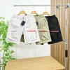 Bestseller Prada Shorts Rote Leder Logo Kollektion