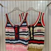 Bestseller Miu Miu Weste Roter Strick Bestickter Stil