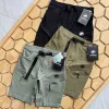 Hochwertige Mammut Shorts im schwarzen Nylon-Stil