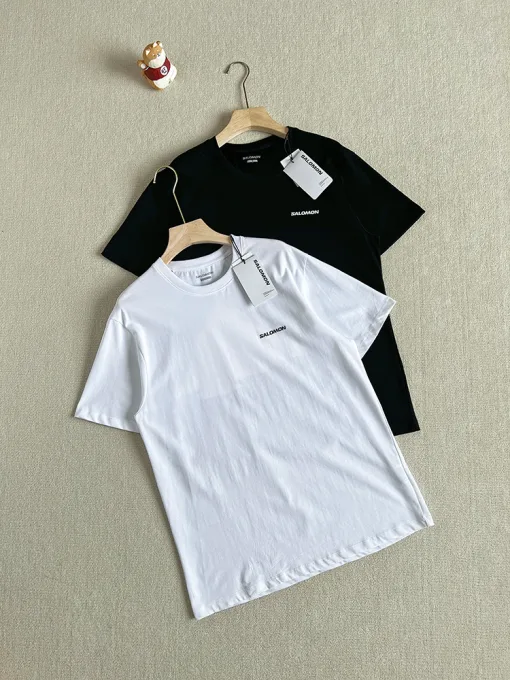 Premium Salomon Kurzarm-Kollektion in Schwarz