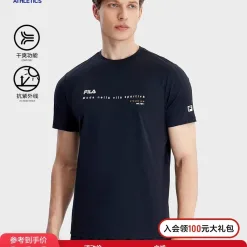 Bestseller Fila Kurzarm-Kollektion in Schwarz