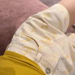 Premium Chanel Shorts Blue Denim Jacquard Kollektion