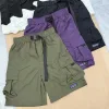 Hochwertige Patagonia Shorts aus schwarzem Nylon im klassischen Stil