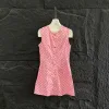 Premium Qualität Louis Vuitton Weste Pink Monogramm Luxus