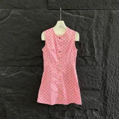 Premium Qualität Louis Vuitton Weste Pink Monogramm Luxus