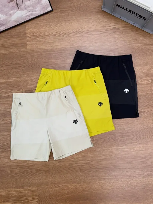 Bestseller Descente Shorts Schwarz Atmungsaktive Kollektion