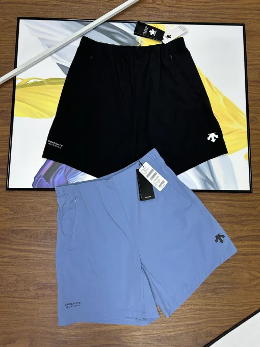 Hochwertige Descente Shorts Schwarz Casual Luxury