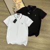 Hochwertiges Ralph Lauren Kurzarm-Logo-Shirt aus weißer Baumwolle