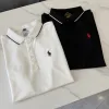 Hochwertiges Poloshirt von Ralph Lauren in Schwarz im klassischen Stil