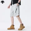 Bestseller Descente Shorts Schwarzes Nylon Atmungsaktive Kollektion