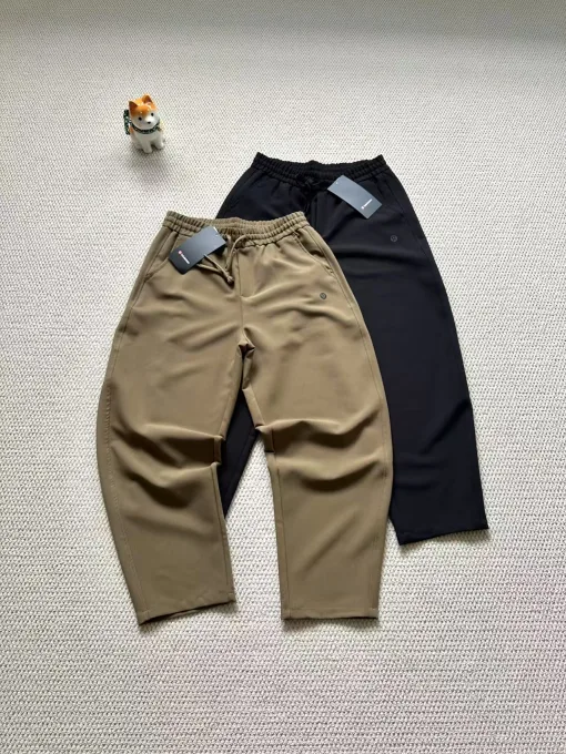 Bestseller Lululemon Casual Pants Schwarz Logo Luxus