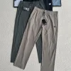 Hochwertige Descente Hose aus schwarzem Nylon im Casual Style