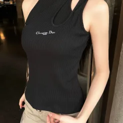 Bestseller Dior Weste Weiß Bestickt Luxus