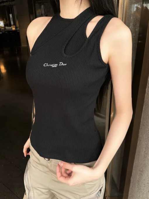 Bestseller Dior Weste Weiß Bestickt Luxus