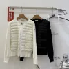 Premium Moncler Jacken Schwarze Wollkollektion